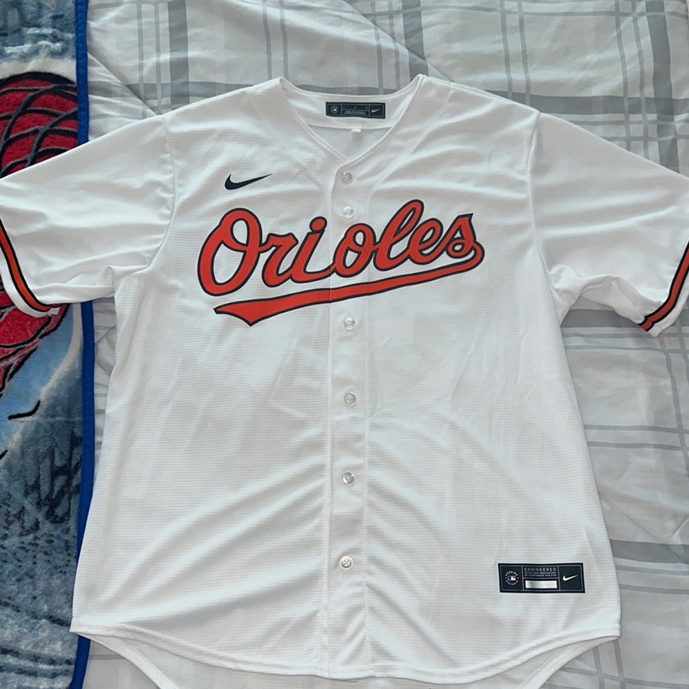 Orioles Adley Rutschman Nike jersey